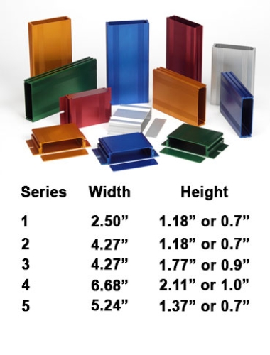 BEX Series 1 - Extruded Aluminum Enclosures